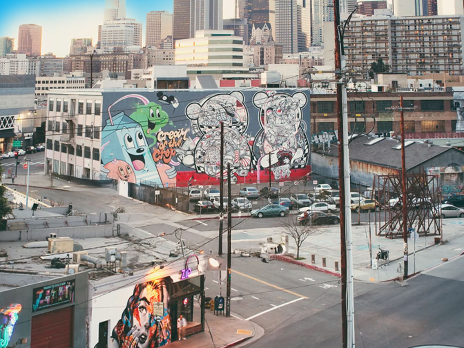 The Arts District in Los Angeles